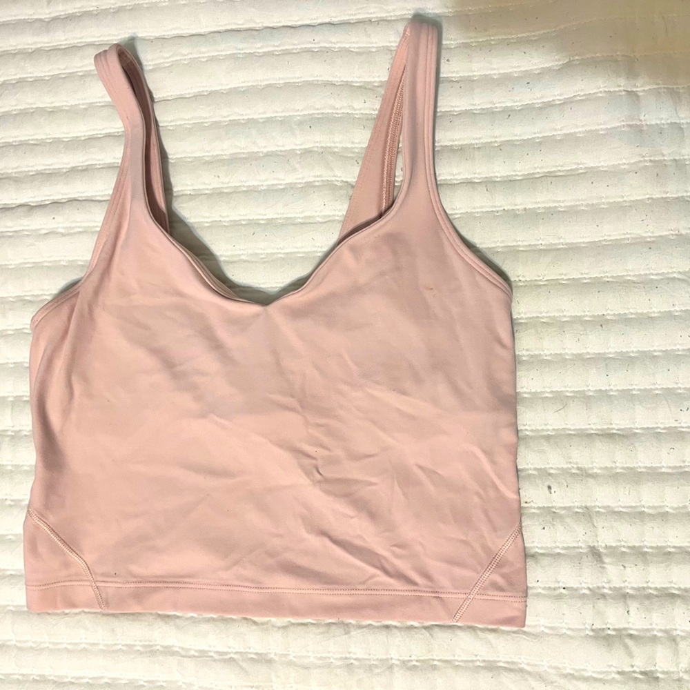 Lululemon light pink Align tank top